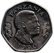 20 Shilingi 20 TZS = JPY 1.21