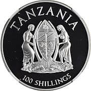 100 Shilingi 100 TZS = JPY 6.14