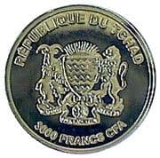 3000 Francs CFA 3000 XAF = JPY 842