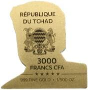 3000 Francs CFA 3000 XAF = JPY 833