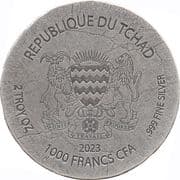 1000 Francs CFA 1000 XAF = JPY 279
