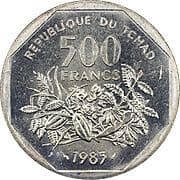 500 Francs CFA 500 XAF = JPY 140
