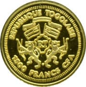 1500 Francs CFA 1500 XOF = JPY 421