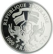 1000 Francs CFA 1000 XOF = JPY 280