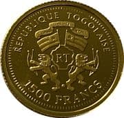 1500 Francs CFA 1500 XOF = JPY 416