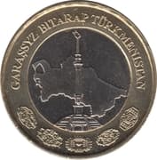 1 Manat 1 TMT = JPY 44