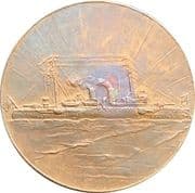 Launch of the Light Cruiser Uruguay - Uruguay