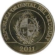 5 Pesos Uruguayos 5 UYU = JPY 20