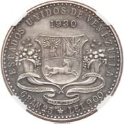 5 Bolivares (General Juan Vicente Gómez Chacón) - Venezuela