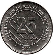 25 Centimos 0.25 VED = JPY 0.09