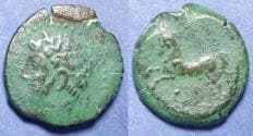 Numidia, Massinissa or Micipsa 203-148 BC, Bronze AE27