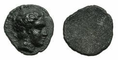CYPRUS.SALAMIS.Evagoras I 411-374/3 BC.AR.1/12th Siglos.
