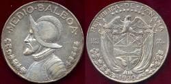 PANAMA 1930 1/2 BALBOA XF+