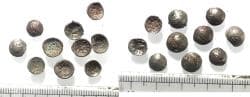 LOT OF 10: ARABIA, Southern. Himyar. 'Amd?n Bay?n Yahaqbi?. Circa AD 100-120. AR Fractions. 0.30 gm