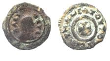 Axumite Kingdom. Uncertain King. ca. AD 350-400. AE 14 mm, 1.11g.