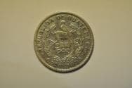 Guatemala; Silver 10 Centavos 1936 (L) Low Mintage: 200,000