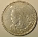 Guatemala Silver 25 Centavos 1960
