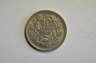Chile; 10 Centavos 1936 UNC