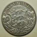 Estonia; Silver 2 Krooni 1930 Toompea Fortress at Tallin