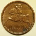 Lithuania Bronze Centas 1936 XF