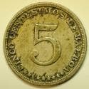 Panama 5 Centesimos 1929