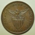 Philippines Bronze Centavo 1919-S XF+