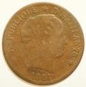 Haiti Bronze Centime 1881