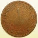 Haiti Bronze Centime 1894-A