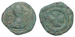 Kingdom of Axum Unit circa 460-480 / Cross Aksum