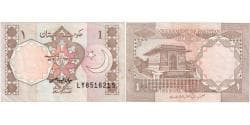 Pakistan, 1 Rupee, Undated (1983), KM:27g, EF(40-45)