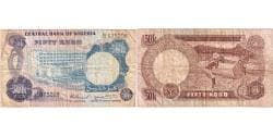 Nigeria, 50 Kobo, VF(20-25)