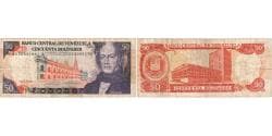 Venezuela, 50 Bolivares, 1990-05-31, VF(20-25)