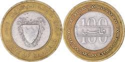 Coin, Bahrain, 100 Fils, 1995