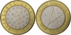 Slovenia, 3 Euro, 2008, Utrecht, Bi-Metallic,