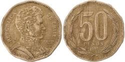 Chile, 50 Pesos, 1999