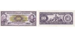 Venezuela, 10 Bolívares, 1988-11-03, AU(55-58)