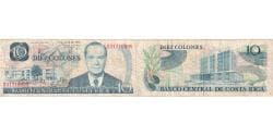 Costa Rica, 10 Colones, 1983-04-07, VF(20-25)