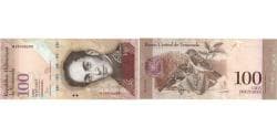 Venezuela, 100 Bolivares, 2012, 2012-12-27, UNC(65-70)