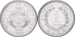 Costa Rica, Colon, 1982, Stainless Steel, , KM:210.1