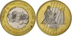Slovenia, Euro, unofficial private coin, 2003, Copper Plated Steel,