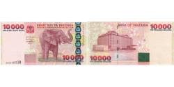 Tanzania, 10,000 Shilingi, UNC(65-70)
