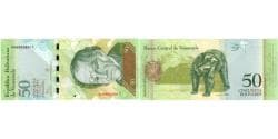 Venezuela, 50 Bolivares, 2015-06-23, UNC(65-70)