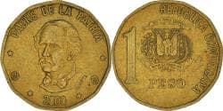 Coin, Dominican Republic, Peso, 2000