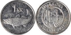 Coin, Iceland, Krona, 2011