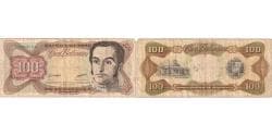 Venezuela, 100 Bolivares, 1998, 1998-10-13, KM:66g, VF(20-25)