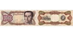 Venezuela, 100 Bolivares, 1989, 1989-03-16, KM:66b, VF(30-35)