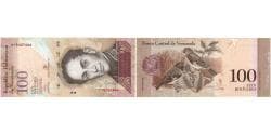 Venezuela, 100 Bolivares, 2013, 2013-10-29, AU(55-58)