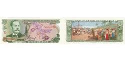 Costa Rica, 5 Colones, 1989, 1989-10-04, KM:236d, UNC(65-70)
