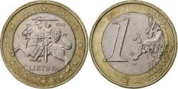 Lithuania, Euro, 2015, , Bi-Metallic, KM:211