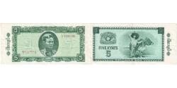 Burma, 5 Kyats, AU(55-58)